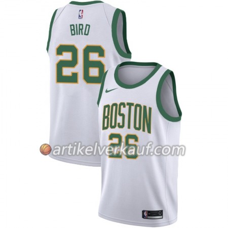 NBA Boston Celtics Trikot Jabari Bird 26 2018-19 Nike City Edition Weiß Swingman - Herren